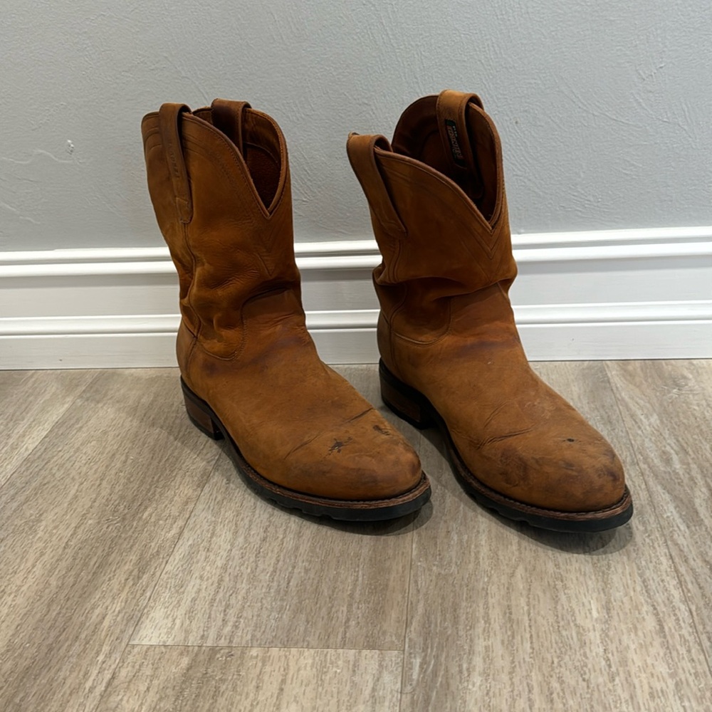 EUC Mens Tecovas Work Boots